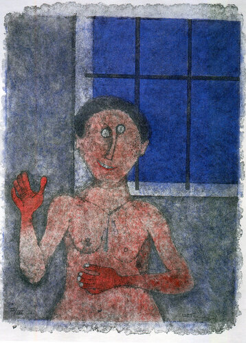 La Coqueta from the 90th Anniversary suite (90 Aniversario) van Rufino Tamayo, Afdruk te koop op Singulart