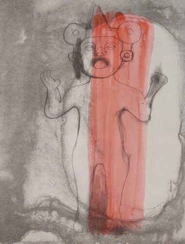Red Figure von Rufino Tamayo, Malerei kaufen auf Singulart