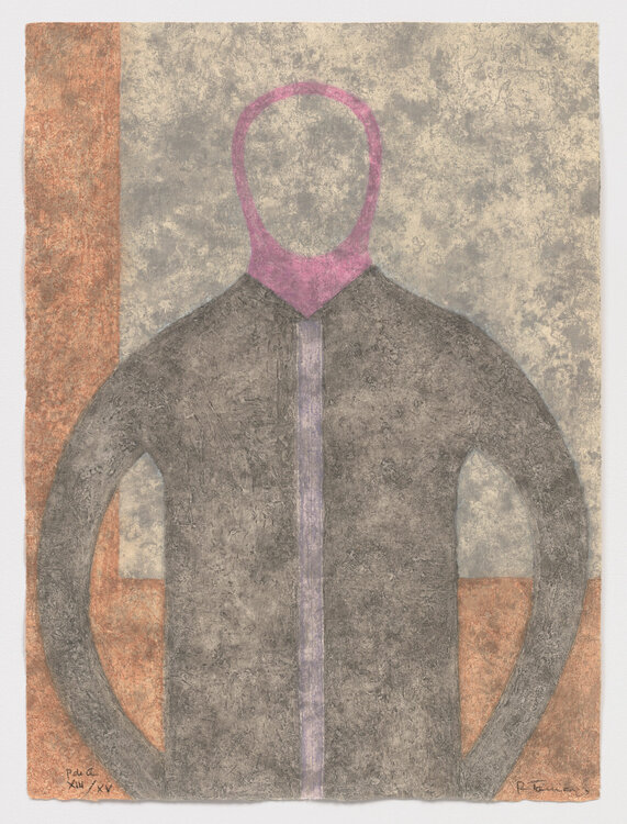 Personaje en gris Rufino Tamayo