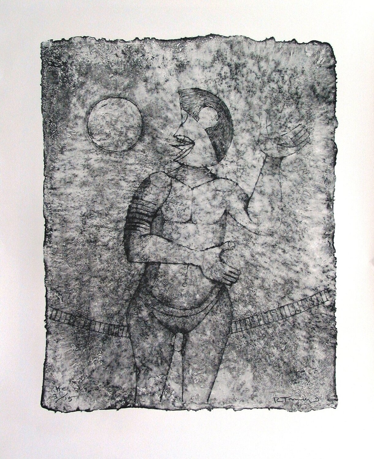 Luna Llena (Full moon) Rufino Tamayo Druck zu verkaufen