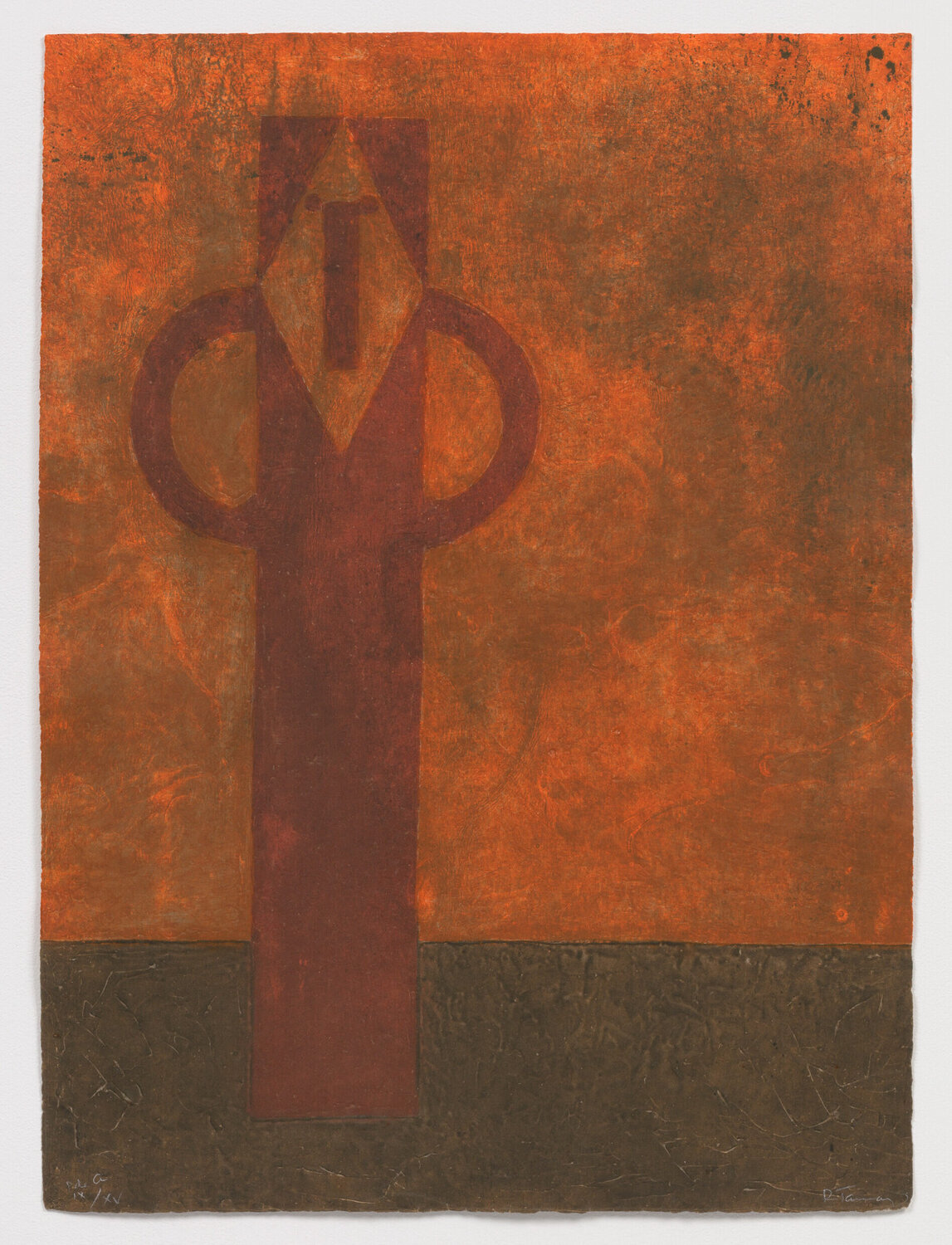 Figura Hieratica Rufino Tamayo Afdruk te koop