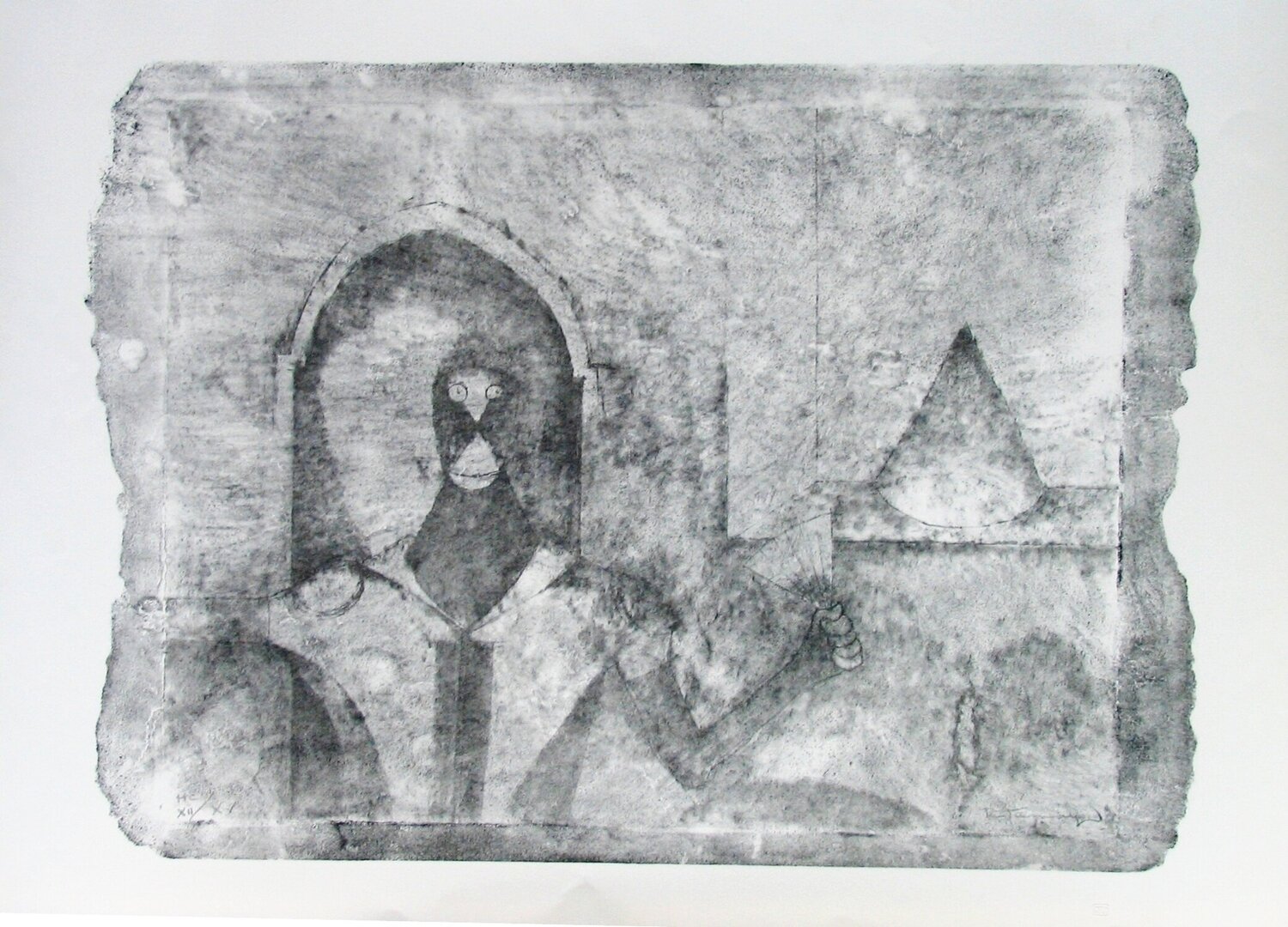 El Ermitaño (The Ermit) Rufino Tamayo Druck zu verkaufen