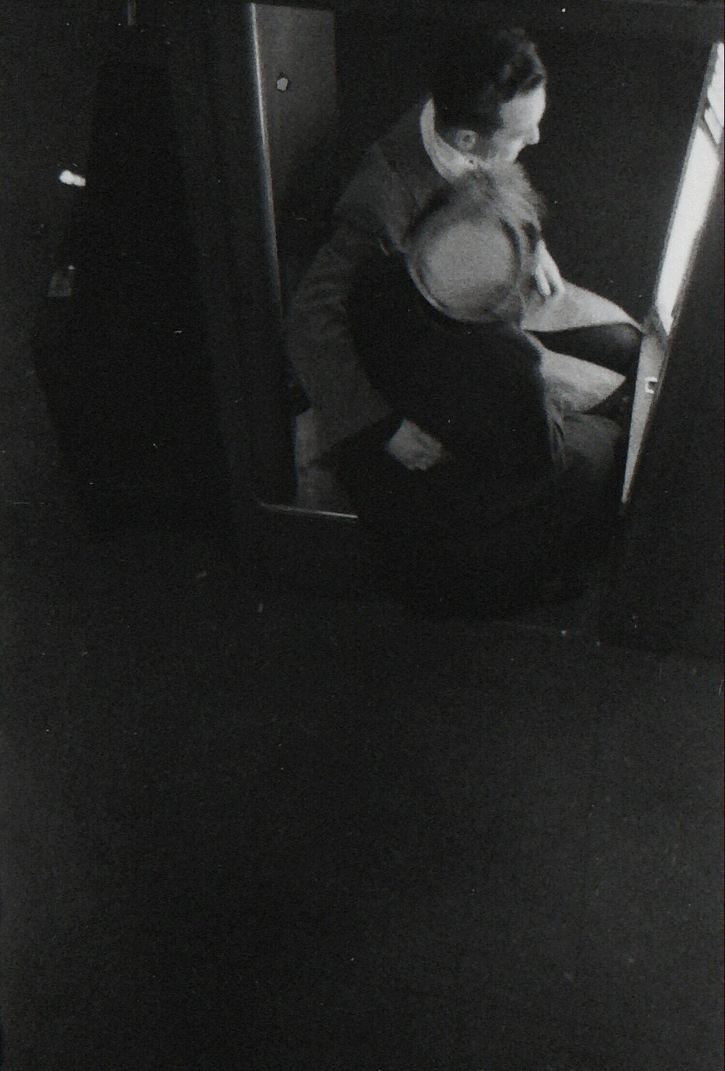 At the Photo Booth Saul Leiter