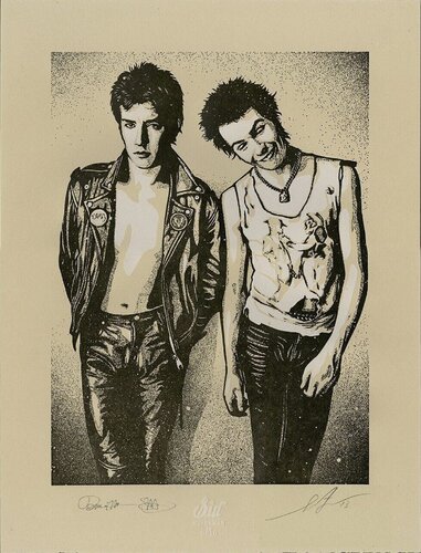 Sid and Steve van Shepard Fairey, Afdruk te koop op Singulart