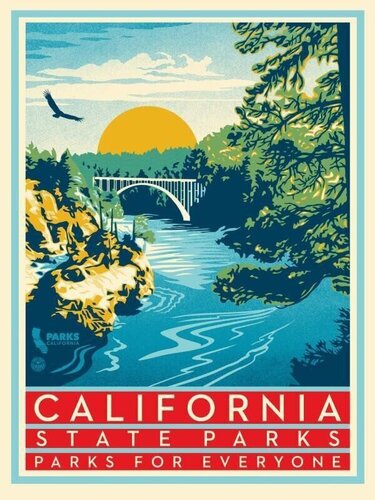 Parks for Everyone von Shepard Fairey, Druck kaufen auf Singulart