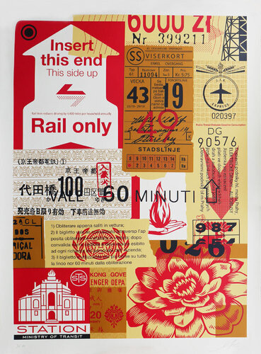 Station to Station 1 di Shepard Fairey, Stampa in vendita su Singulart