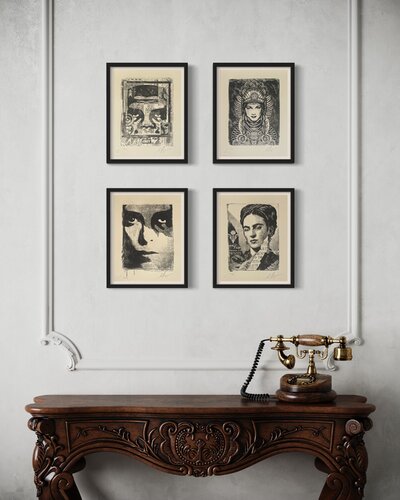 Icons Letterpress Prints von Shepard Fairey, Druck kaufen auf Singulart