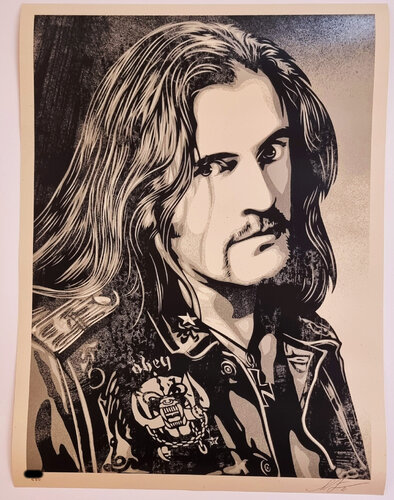 Lemmy Damaged Case von Shepard Fairey, Druck kaufen auf Singulart