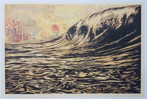 Dark Wave von Shepard Fairey, Druck kaufen auf Singulart