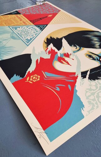 Open Minds von Shepard Fairey, Druck kaufen auf Singulart