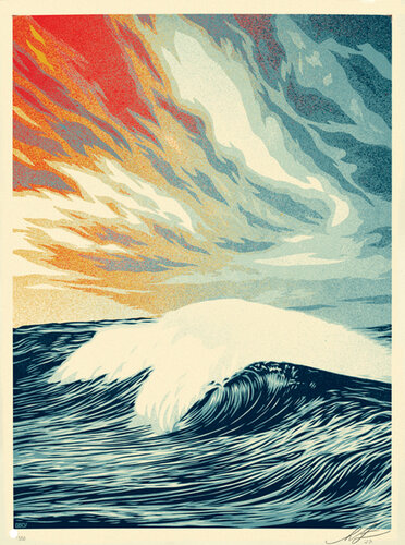 Force of Nature (Awareness, Respect, Climate Change, Iconic) von Shepard Fairey, Druck kaufen auf Singulart