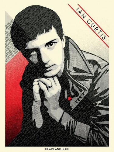 Ian Curtis Heart and Soul by Shepard Fairey, Print for Sale on Singulart