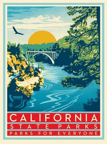 Parks for Everyone von Shepard Fairey, Druck kaufen auf Singulart
