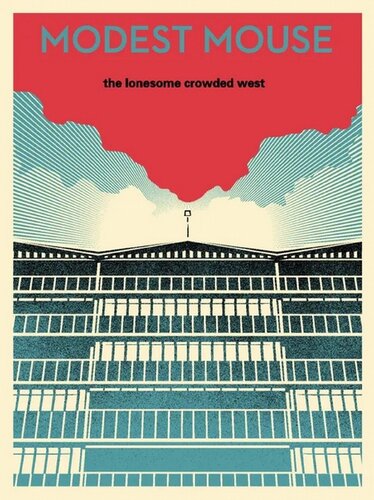The Lonesome Crowded West Apt Block von Shepard Fairey, Druck kaufen auf Singulart