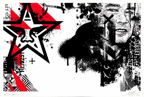 WK Shepard Portrait Shepard Fairey