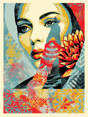 One Earth Color di Shepard Fairey, Stampa in vendita su Singulart
