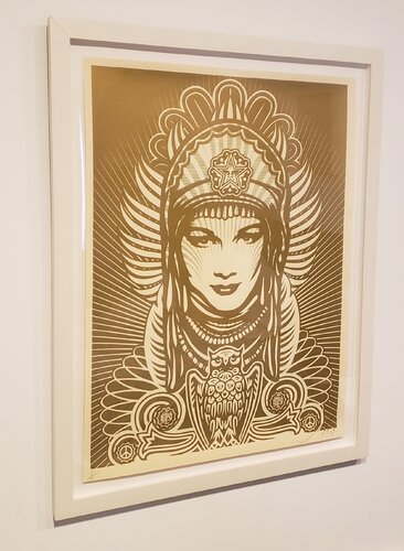 Peace Goddess di Shepard Fairey, Stampa in vendita su Singulart