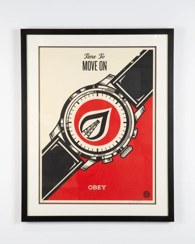 Time to Move On di Shepard Fairey, Stampa in vendita su Singulart