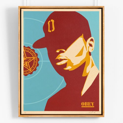 Chuck D: Fight the Power van Shepard Fairey, Andere media te koop op Singulart