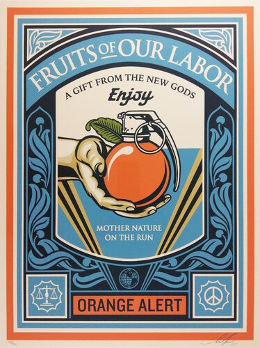 Fruits of Our Labor van Shepard Fairey, Afdruk te koop op Singulart