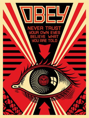 Eye Alert van Shepard Fairey, Afdruk te koop op Singulart