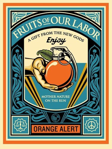 Fruits of our labor par Shepard Fairey, Édition en vente sur Singulart