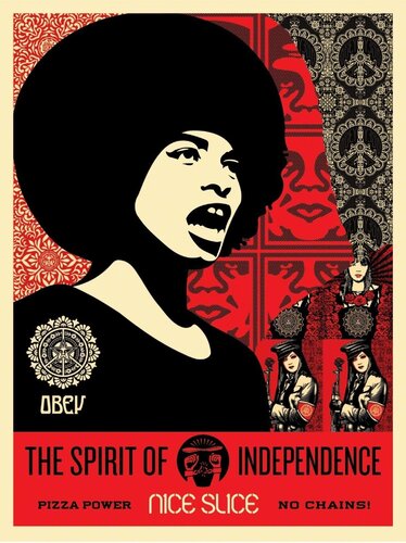 Spirit of Independence van Shepard Fairey, Afdruk te koop op Singulart