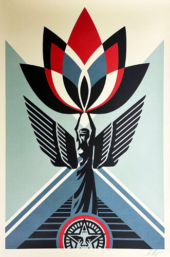 Lotus Angel' van Shepard Fairey, Afdruk te koop op Singulart