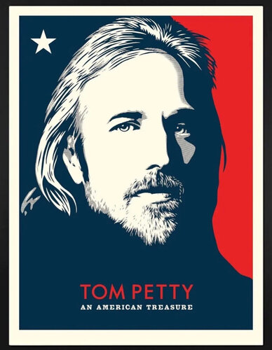 Tom Petty An American Treasure by Shepard Fairey Silkscreen Print van Shepard Fairey, Afdruk te koop op Singulart