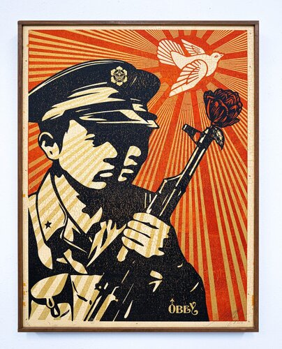 Chinese Soldiers van Shepard Fairey, Afdruk te koop op Singulart