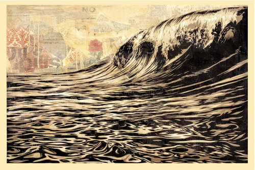 Dark Wave van Shepard Fairey, Afdruk te koop op Singulart