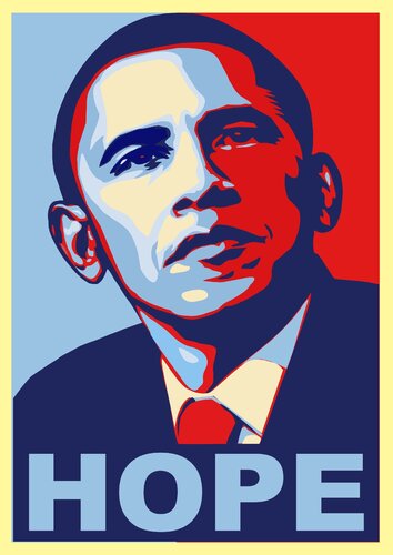 Obama Hope van Shepard Fairey, Afdruk te koop op Singulart
