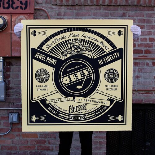Luxurious Sounds van Shepard Fairey, Afdruk te koop op Singulart