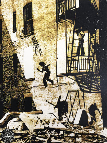 Leap of Faith van Shepard Fairey, Afdruk te koop op Singulart