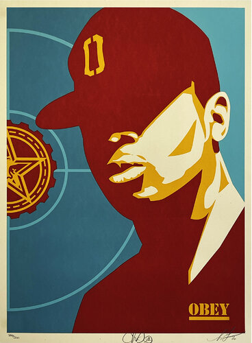 Chuck D (Fight The Power)' van Shepard Fairey, Afdruk te koop op Singulart
