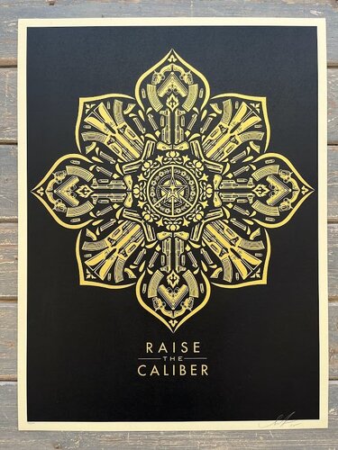 Raise The Caliber di Shepard Fairey, Stampa in vendita su Singulart