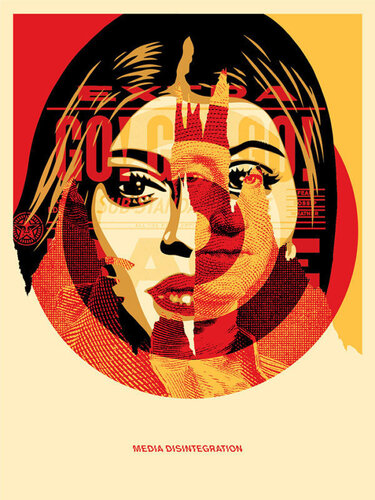 Media Target di Shepard Fairey, Stampa in vendita su Singulart