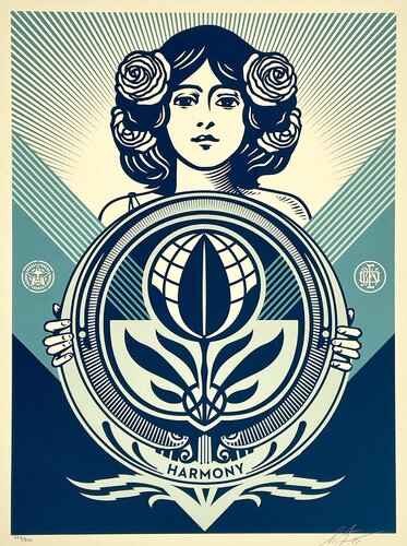 Protect Biodiversity - Cultivate Harmony di Shepard Fairey, Stampa in vendita su Singulart