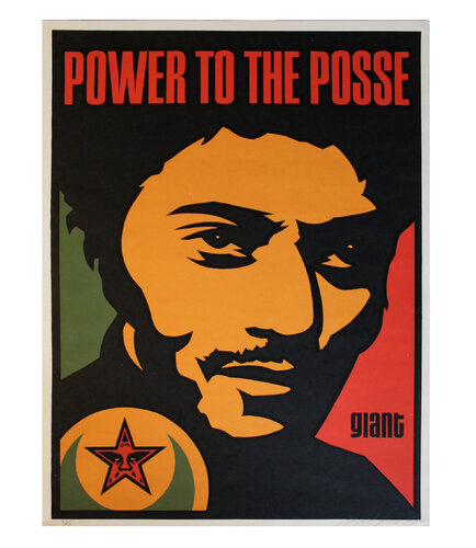 Nubian Power to the Posse van Shepard Fairey, Afdruk te koop op Singulart