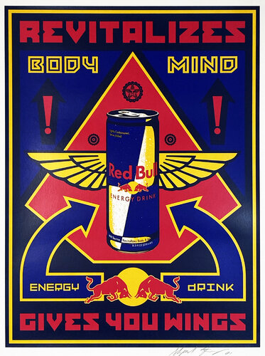 Red Bull' van Shepard Fairey, Afdruk te koop op Singulart