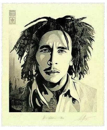 Confrontation van Shepard Fairey, Afdruk te koop op Singulart