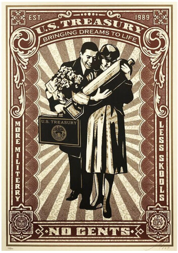 Proud Parents Offset van Shepard Fairey, Afdruk te koop op Singulart