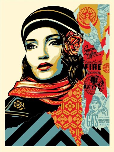 OBEY FIRE SALE van Shepard Fairey, Afdruk te koop op Singulart