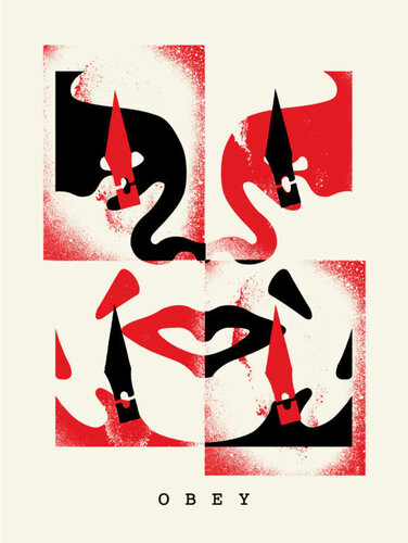 Cut It Up - Do It Yourself van Shepard Fairey, Afdruk te koop op Singulart