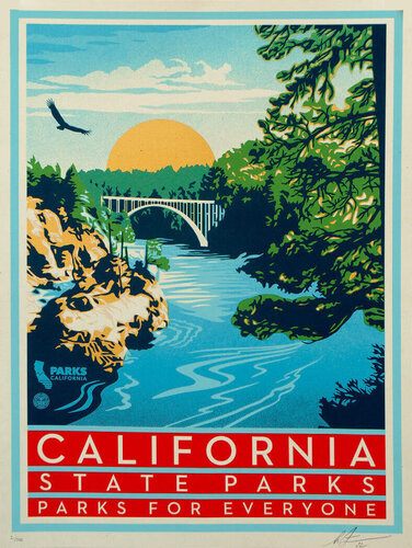 Parks for Everyone van Shepard Fairey, Afdruk te koop op Singulart