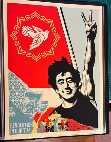 Revolution In Our Time van Shepard Fairey, Afdruk te koop op Singulart
