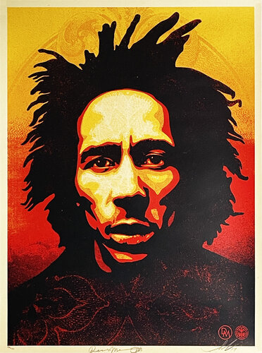 Bob Marley Print' **ON SALE** van Shepard Fairey, Afdruk te koop op Singulart