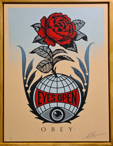Eyes Open van Shepard Fairey, Andere media te koop op Singulart
