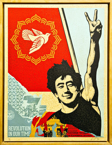 Revolution in our time van Shepard Fairey, Andere media te koop op Singulart