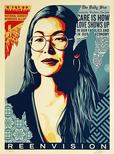The Reframe: Reenvision' (w/AR) **ON SALE** par Shepard Fairey, Édition en vente sur Singulart